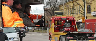 Bärgare ryckte ut för att hämta - permobil