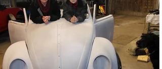 Det lackar mot vår för Maddes roadster