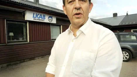 Per-Erik Lindvall, teknikdirektör vid LKAB.Foto: thord nilsson