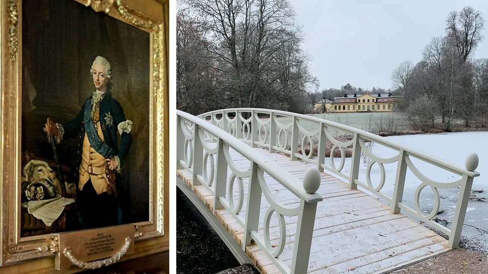 Stångåstaden köper portättet av Gustav III:s från Lambohovs säteri för en miljon kronor. 