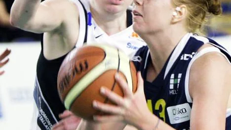 Martina Renholm är tillbaka i träning.