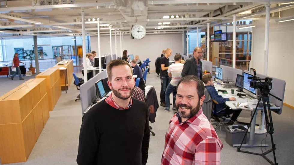 Nils Olauson och Héctor Barejas styr Correns webbredaktion mot en ny epok.