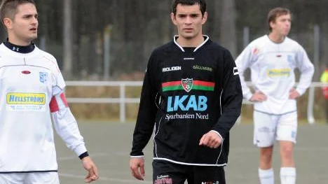 Nicola Djosic tvåmålskytt. foto: mats henriksson