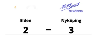 Seger för Nyköping mot Elden efter avgörande i femte set