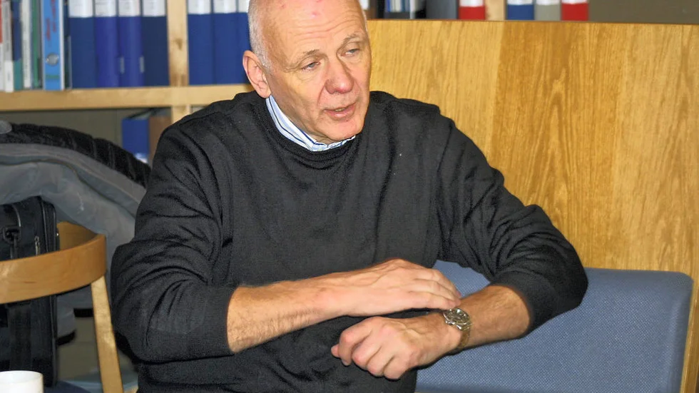 Vd:n Wolfgang Krause tror att hans monteringsfärdiga ekohus har en framtid även i en vikande byggkonjunktur.