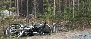 69-åring dog i mc-olycka