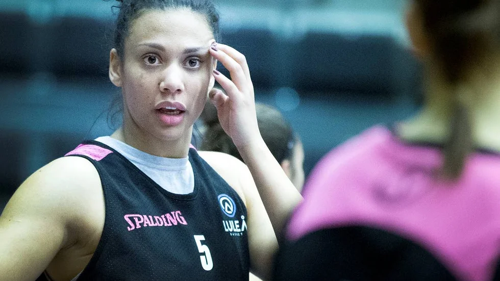 Inte redo. Hjärnskakningen stoppar Danielle Hamilton-Carter.