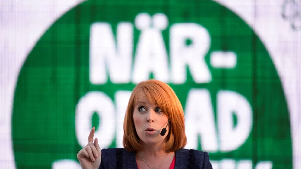 Annie Lööf. Centerledaren borde ha tagit tillfället i akt att lyfta integritetsfrågan, anser Anton Nordenfur (PP).