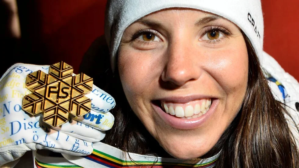 Charlotte Kalla. Bästa svenska medaljplockare i skid-VM gör en insats för folkhälsan.