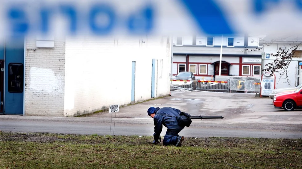 Arkivbild från Slöjdgatan.