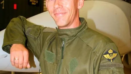 Lars Helmrich är kontingentchef för det svenska flygvapnets bidrag till världens största flygövning, Red Flag i Nevada, USA. I dag flyger 93 svenskar till USA.