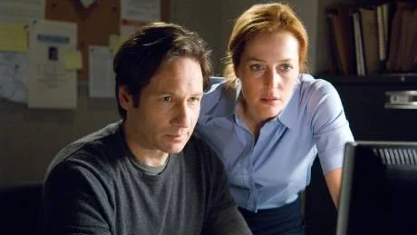 David Duchovny och Gillian Anderson i en scen ur nya "Arkiv X"-filmen "I Want to Believe." Foto: 20 Century Fox