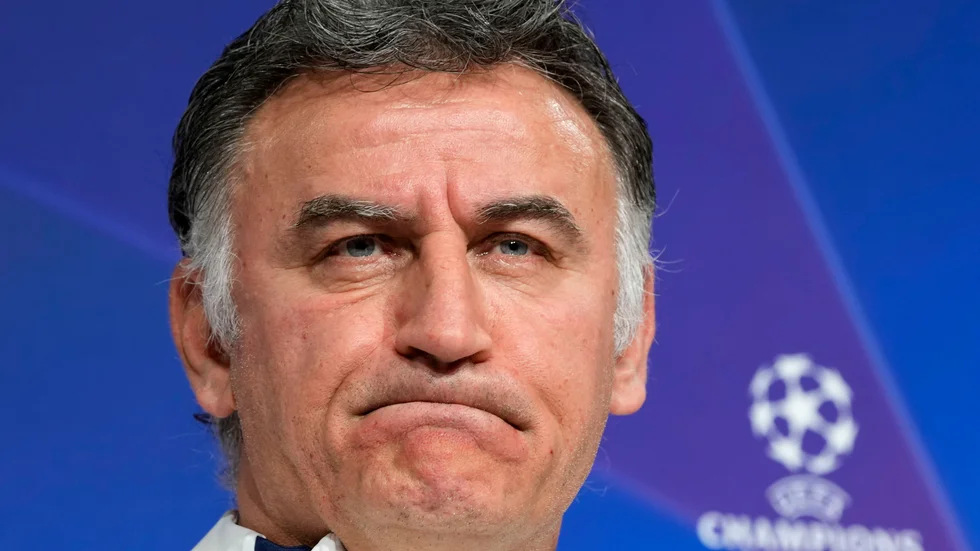PSG-tränaren Christophe Galtier. Arkivbild.