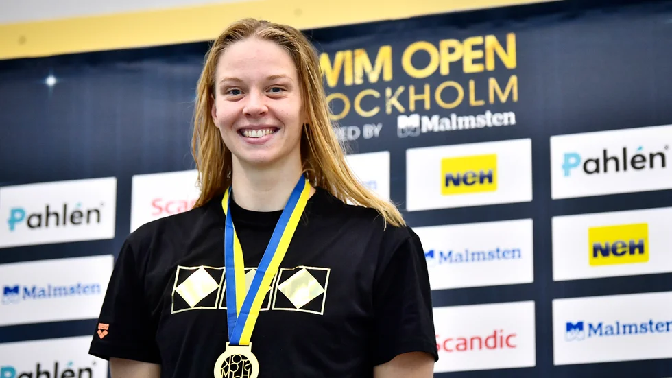 Louise Hansson snabbast av alla.