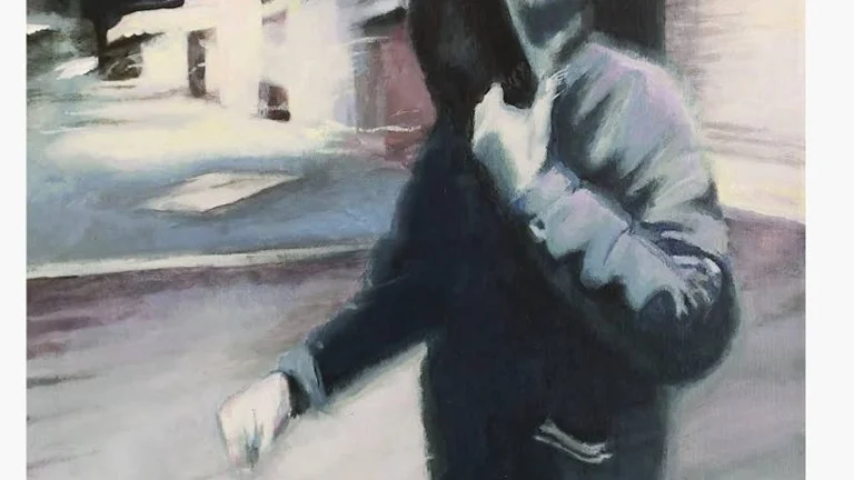 "Activity", målning av Karin N Kytökangas.