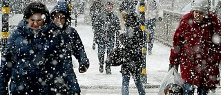 Snöflingor kan visa sig i länet