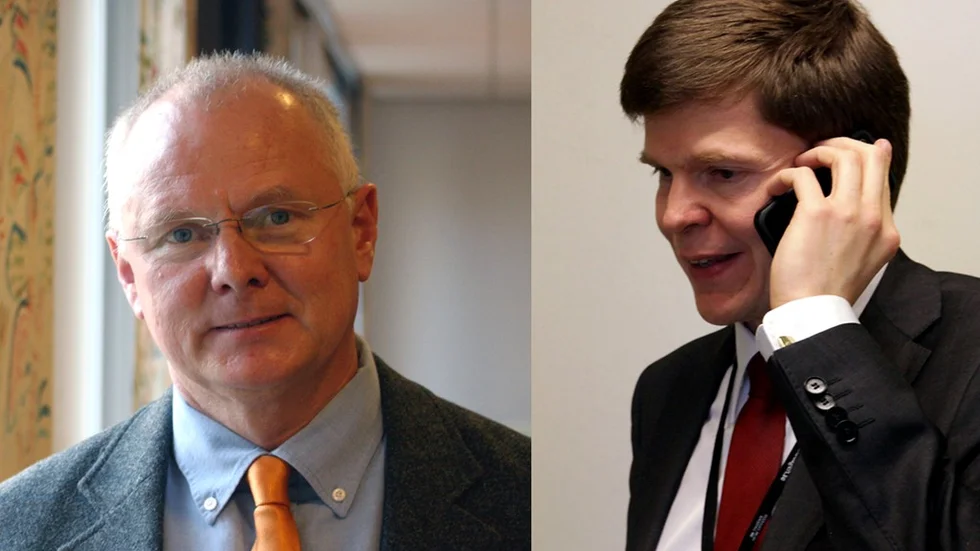 Montage Andreas Norlén (M) och Finn Bengtsson (M)