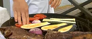 I Simons panna: Grillad biff