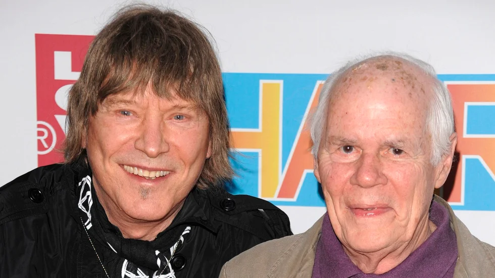James Rado (till vänster) skrev manus och Galt MacDermot (höger) musiken till "Hair". Arkivbild.