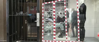 Försök till smash and grab i klädbutik – Johnells utsatt igen