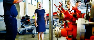 Finansminister kollade beredskapen i Eskilstuna