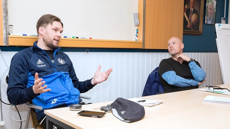 Anders Pense missade matchen på grund av magsjuka, men Lars Axelsson var med och det han såg gjorde honom mycket nöjd. Foto: Roger Culmsee