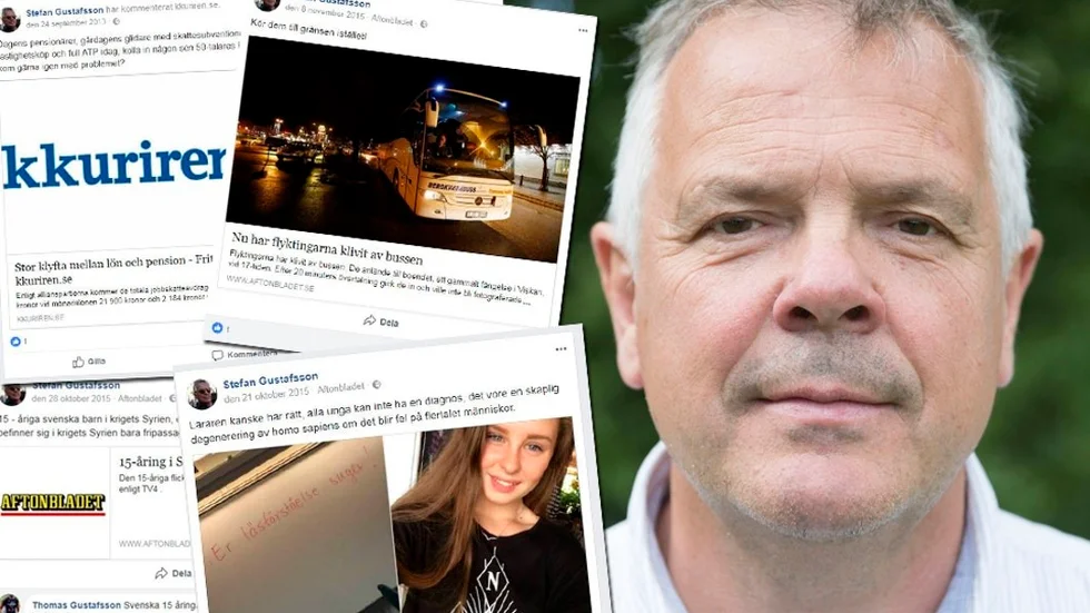 Stefan Gustafsson avgick efter att det avslöjats vad han skrivit på sin Facebooksida.
