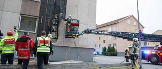 Misstänkt för grov mordbrand