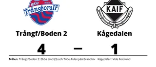 Vide Forslund enda målskytt när Kågedalen föll
