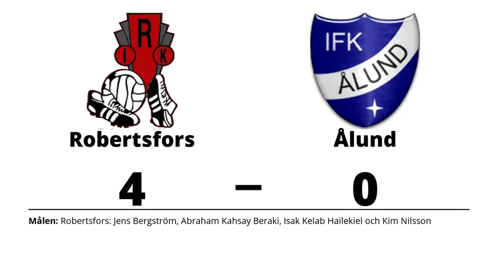Robertsfors IK vann mot IFK Ålund