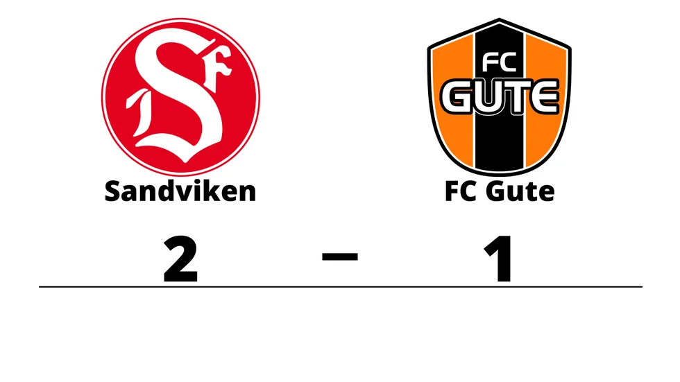 Sandvikens IF vann mot FC Gute