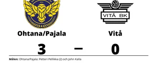 Petteri Pellikka i målform när Ohtana/Pajala vann