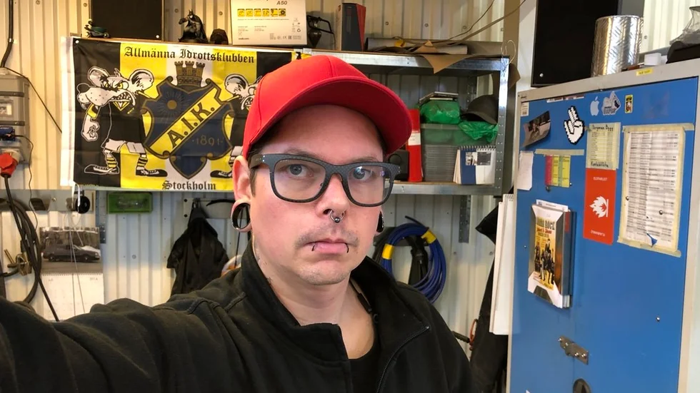 Björn Hällberg, Mariefredsbo som ansökte om att få en personlig nummerskylt med texten "SA7AN".