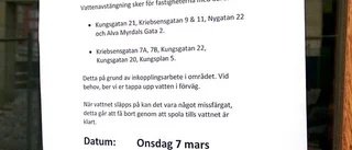 Vårdcentral stängs under vattenarbete
