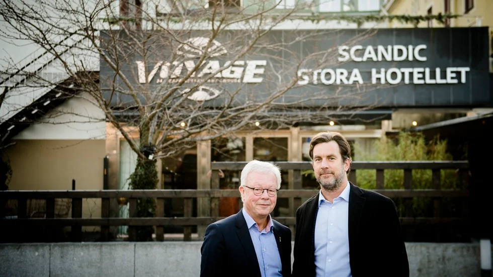Tell Mellander, Scandic, och Erik Westerberg, Kungshem på den parkering som försvinner om planen går i lås.