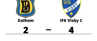 Stark seger för IFK Visby C i toppmatchen mot Dalhem
