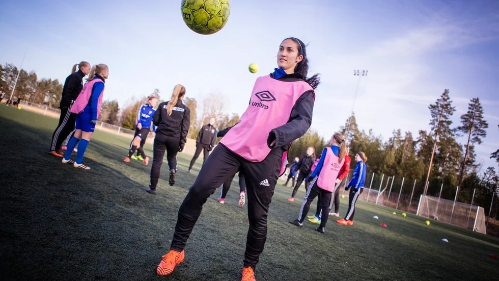 Jackie Altschuld har åkt på en hjärnskakning och tvingades se förlustmatchen mot Enskede från bänken.