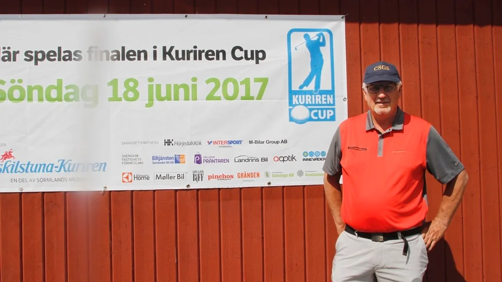Björn Zetterlund, slitstark ordförande i Strängnäs GK.