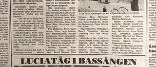 Lucköppning i arkivet – 10 december 1984
