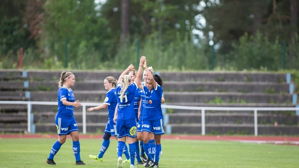 Marlyn Campa i matchen mot Södersnäckorna. Idag fick hon chansen att stråla.