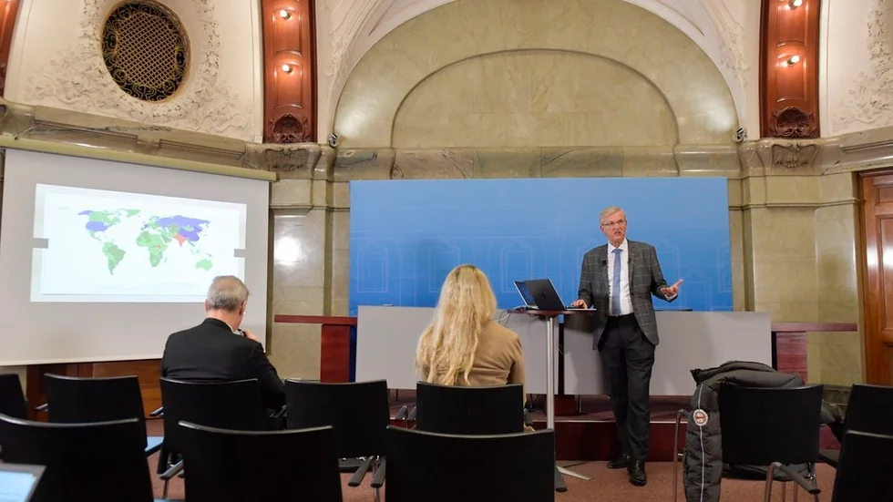 Regeringens utredare Lars-Erik Lundin landar i en klok slutsats. Kärnvapenförbudet är dömt att misslyckas. I dess nuvarande utformning kommer det inte att kunna förbjuda ett enda kärnvapen. FOTO: JESSICA GOW/TT