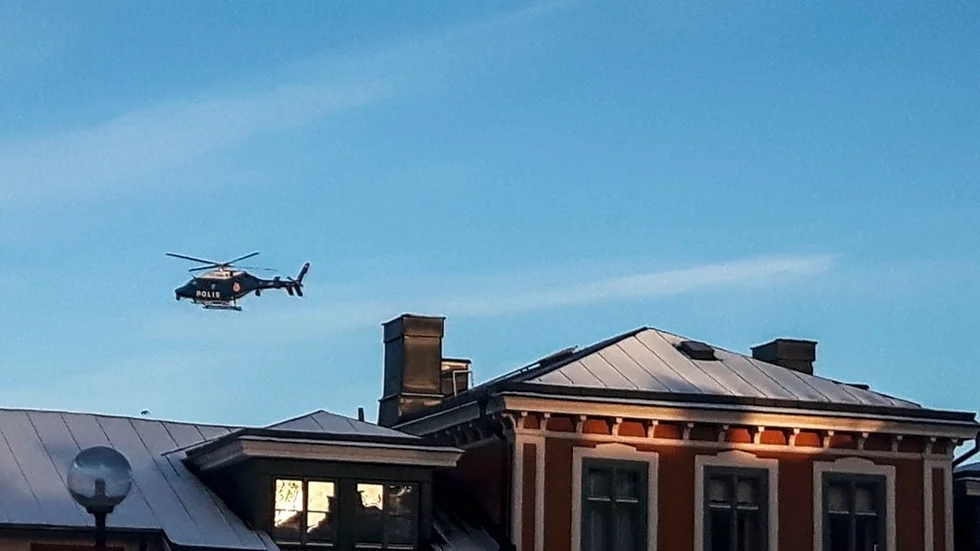 Trots ett stort sökpådrag har polisen inte hittat några spår efter något dramatiskt brott.