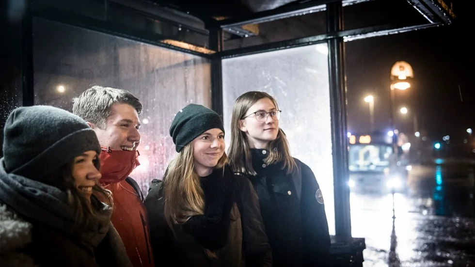 Frida Svantesson, Linus Nylund, Emilia Lyckbring och Nadja Dixon Kassman.