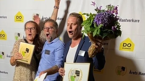 PO Golv & Bygg AB består av Åsa Kimback, Peter Kimback Olsson och Fredrik Hörnaeus.
