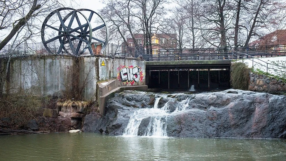 SN:s artikel om vattenkraften och kommunen har engagerat.  FOTO: MAGNUS GRIMSTEDT