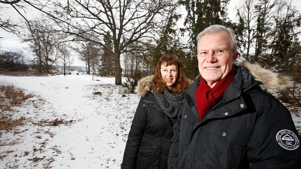 Magnus Edvinsson och Kristina Hybbert.
