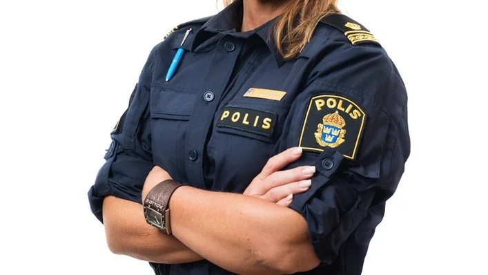 Lotta Thyni, chef för områdespolisen i Trosa och Gnesta som deltar i höstens cafékvällar i Trosa.