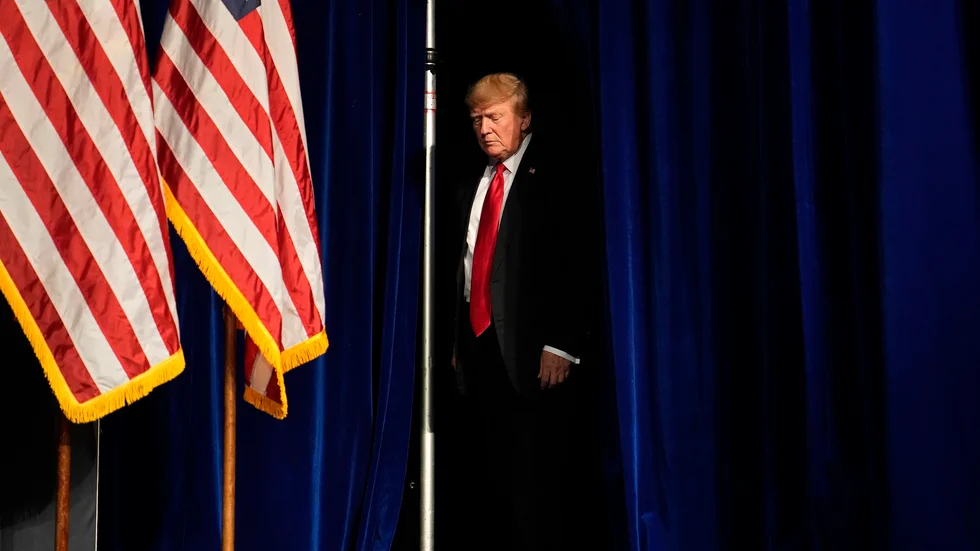 USA:s tidigare president Donald Trump vid ett evenemang i Las Vegas förra veckan.