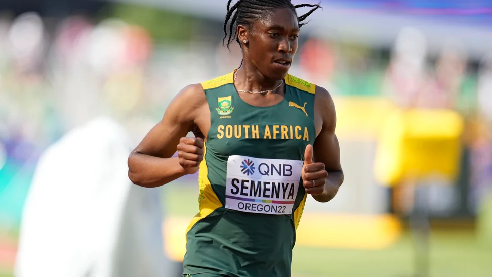 Caster Semenya slogs ut i semifinal.