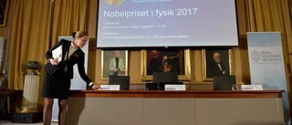 LIVE: De tilldelas Nobelpriset i fysik